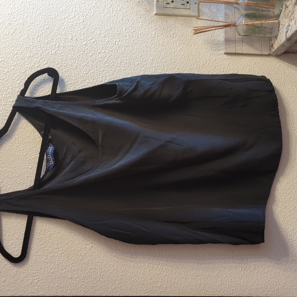 Black silk tank by Nordstrom size 16